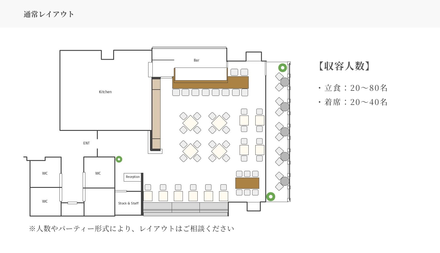 会場レイアウト図